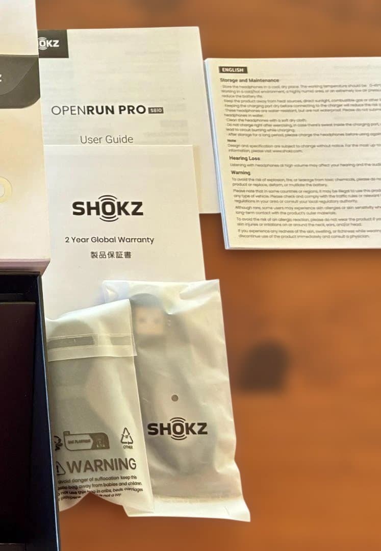 【お正月セール！】SHOKZ OPENRUN PRO 黒