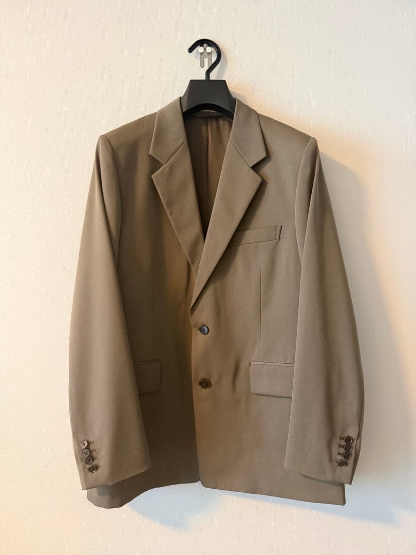 AURALEE　オーラリー　ライトウールマックスギャバジンジャケット