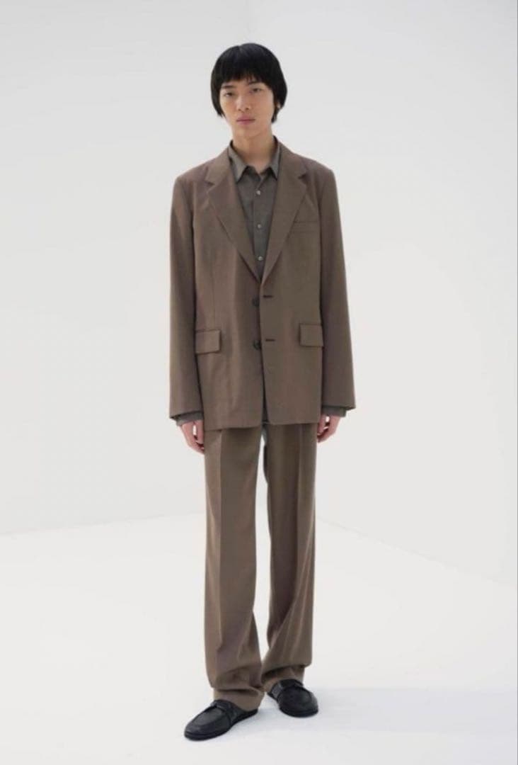 AURALEE　オーラリー　ライトウールマックスギャバジンジャケット