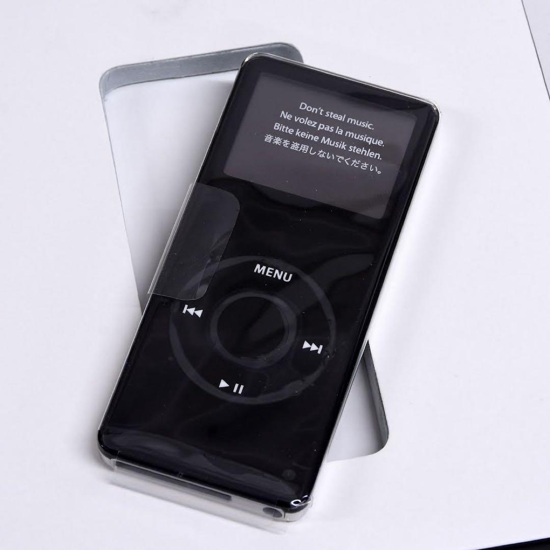 APPLE iPod nano第1世代 2GB ブラックPA100J/A未開封
