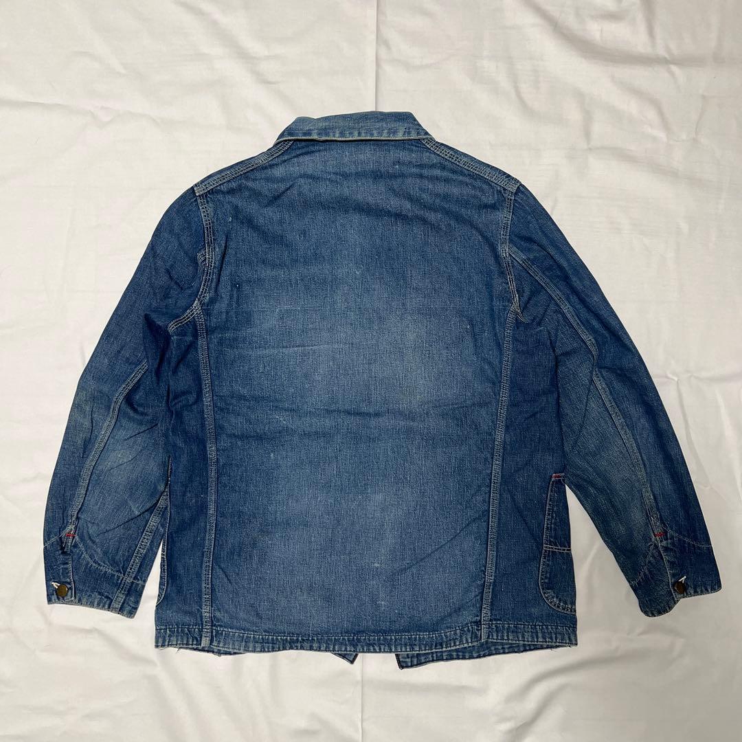 50s ヴィンテージ カバーオール Sanforized サイズ大きめ デニム