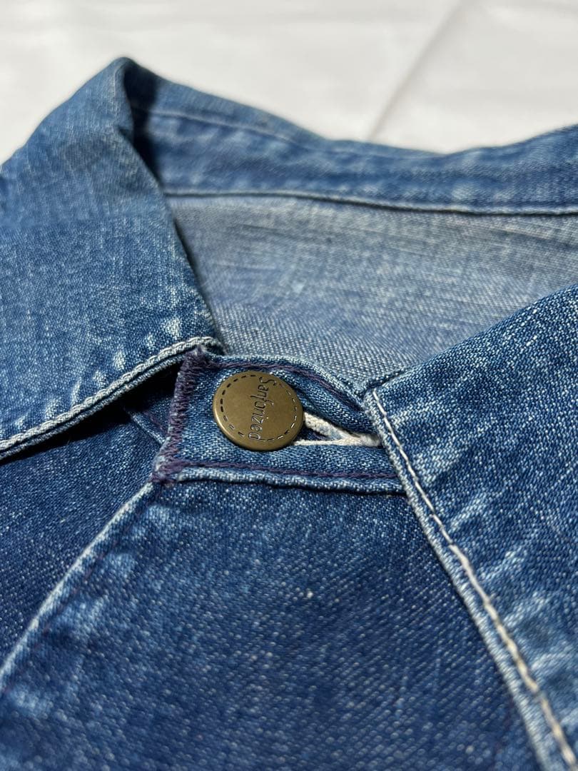 50s ヴィンテージ カバーオール Sanforized サイズ大きめ デニム