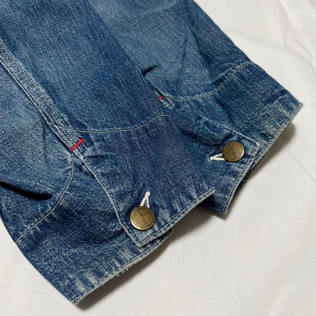 50s ヴィンテージ カバーオール Sanforized サイズ大きめ デニム