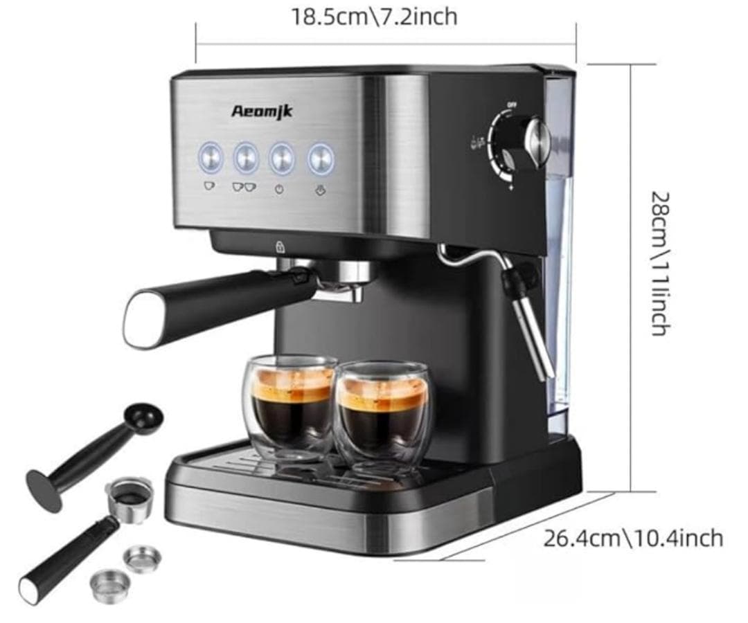 半自動コーヒーマシン、コーヒーマシン エスプレッソ