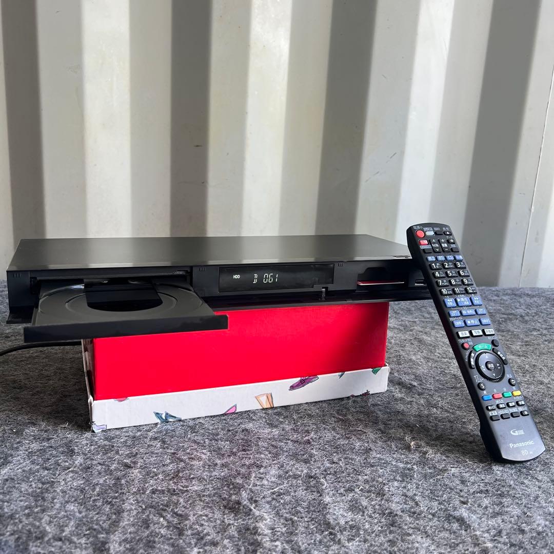 F37激安早い者勝ち✨　パナソニック ディーガ ブルーレイレコーダー　録画2番組