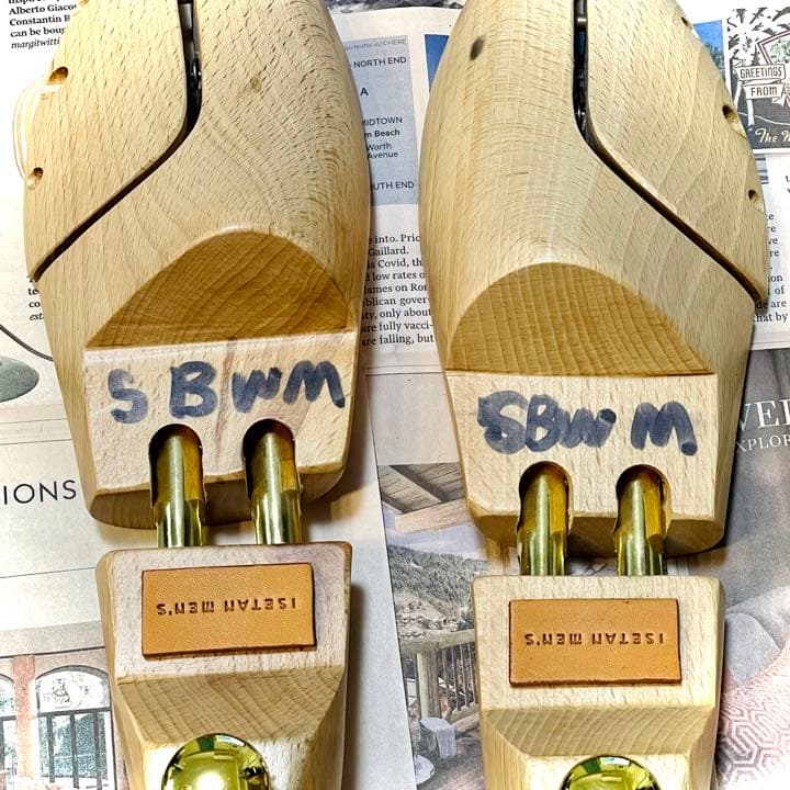 Santoni/サントーニ　サイズ6 1/2 革靴　シューキーパー&クリーム付