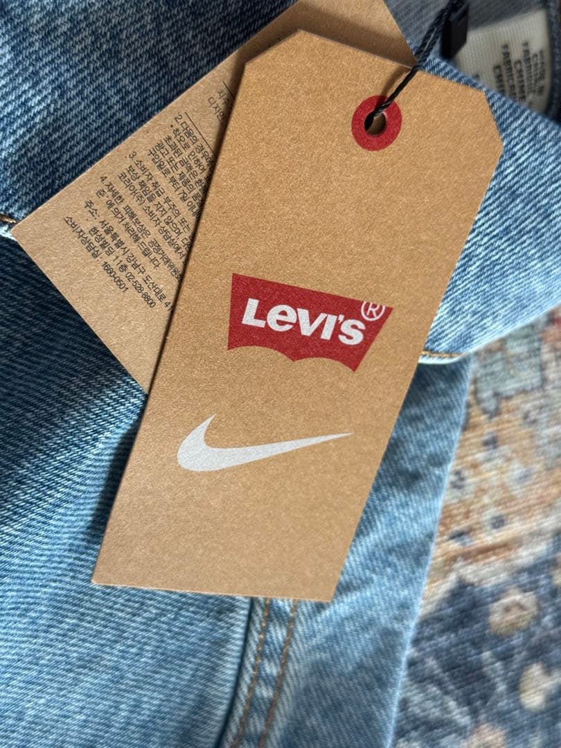 Levi's x Nike デニムジャケットライトブルー