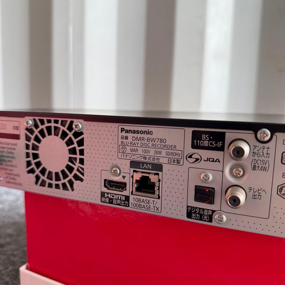 GK32激安早い者勝ち✨ パナソニック ブルーレイレコーダー 2番組同時録画