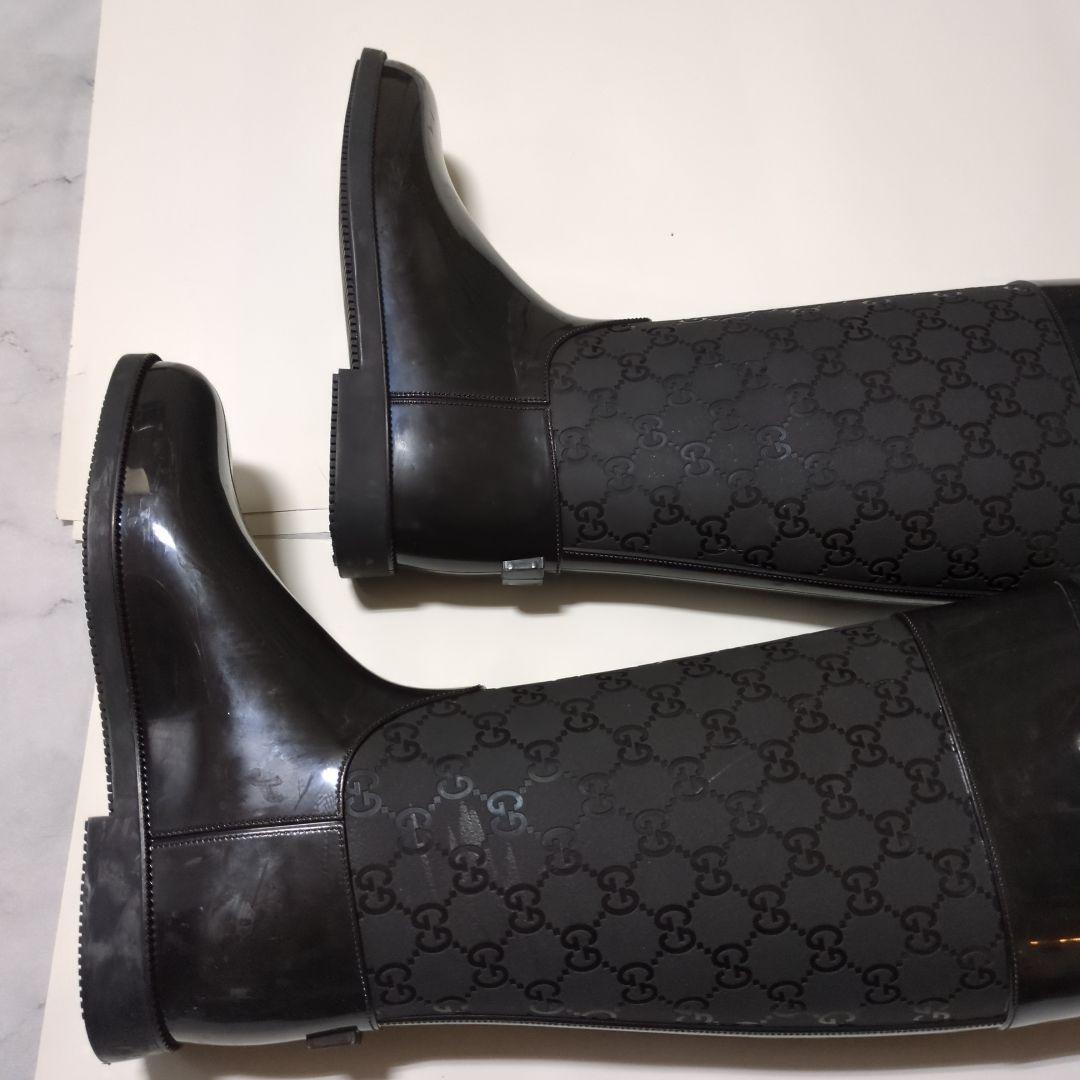 GUCCI ロングブーツ　長靴　レインブーツ
