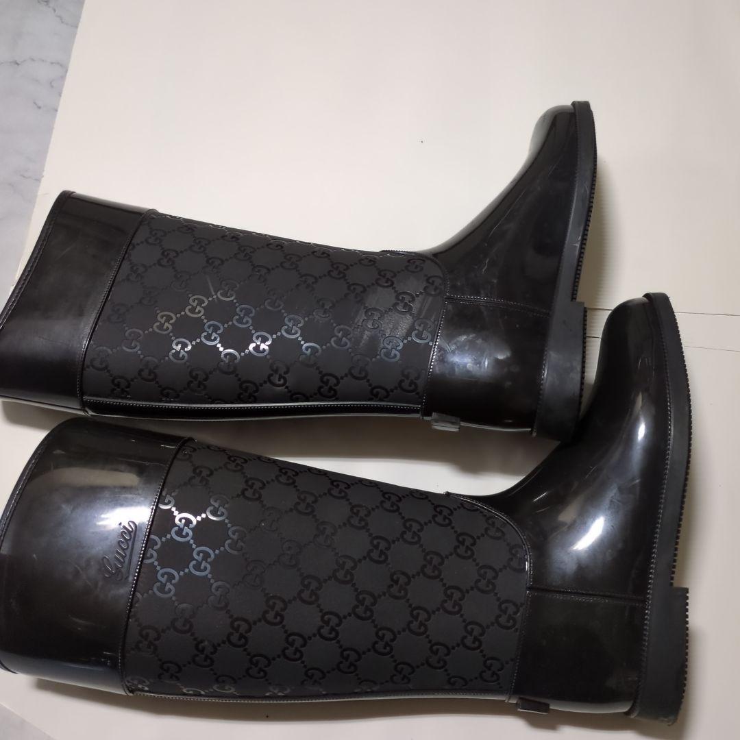 GUCCI ロングブーツ　長靴　レインブーツ