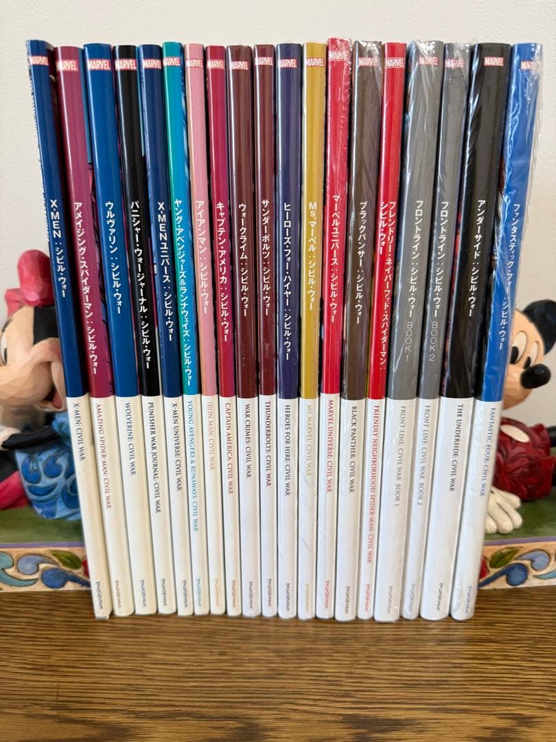 シビルウォー　19冊　アメコミ　ヴィレッジブックス　未開封含む