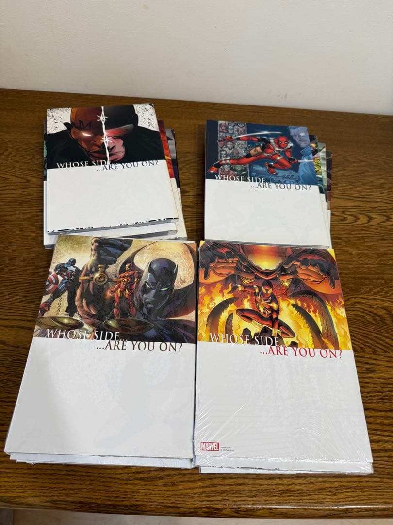 シビルウォー　19冊　アメコミ　ヴィレッジブックス　未開封含む