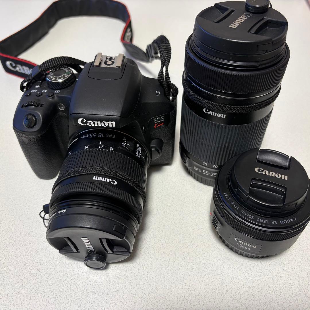 CanonEOSKissX9i ダブルズームキット 買い足したグッズ 箱あり