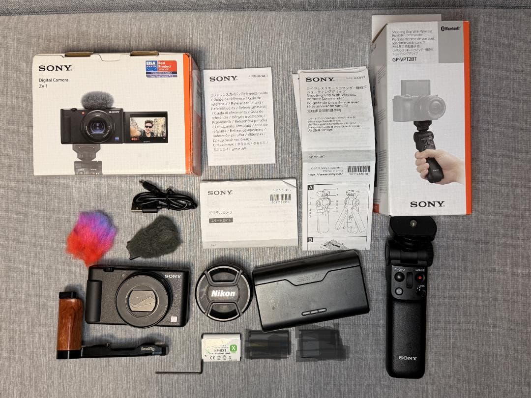 シ*ミ様 SONY ZV-1　デジタルカメラ　本体他付属品あり