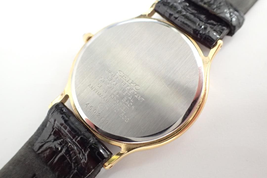 SEIKO DOLCE セイコー ドルチェ 5E31-6D60 クオーツ 腕時計