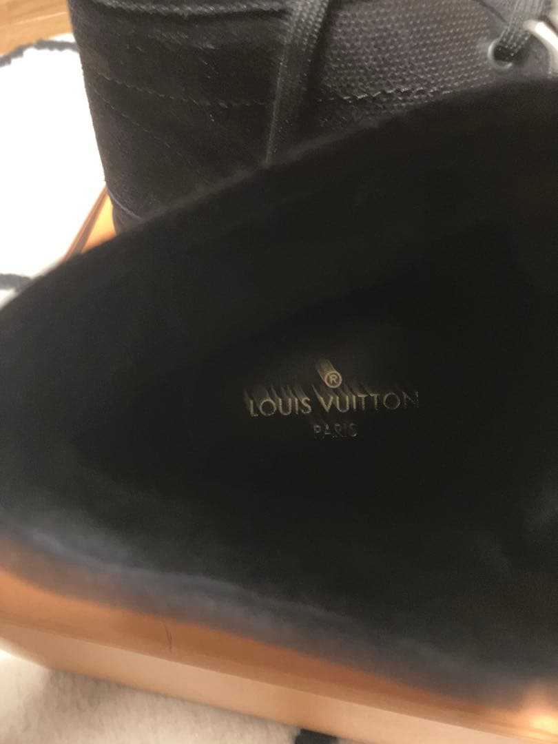 【新品未使用品✴️】Louis Vuitton ブラックダミエシューズ UK6