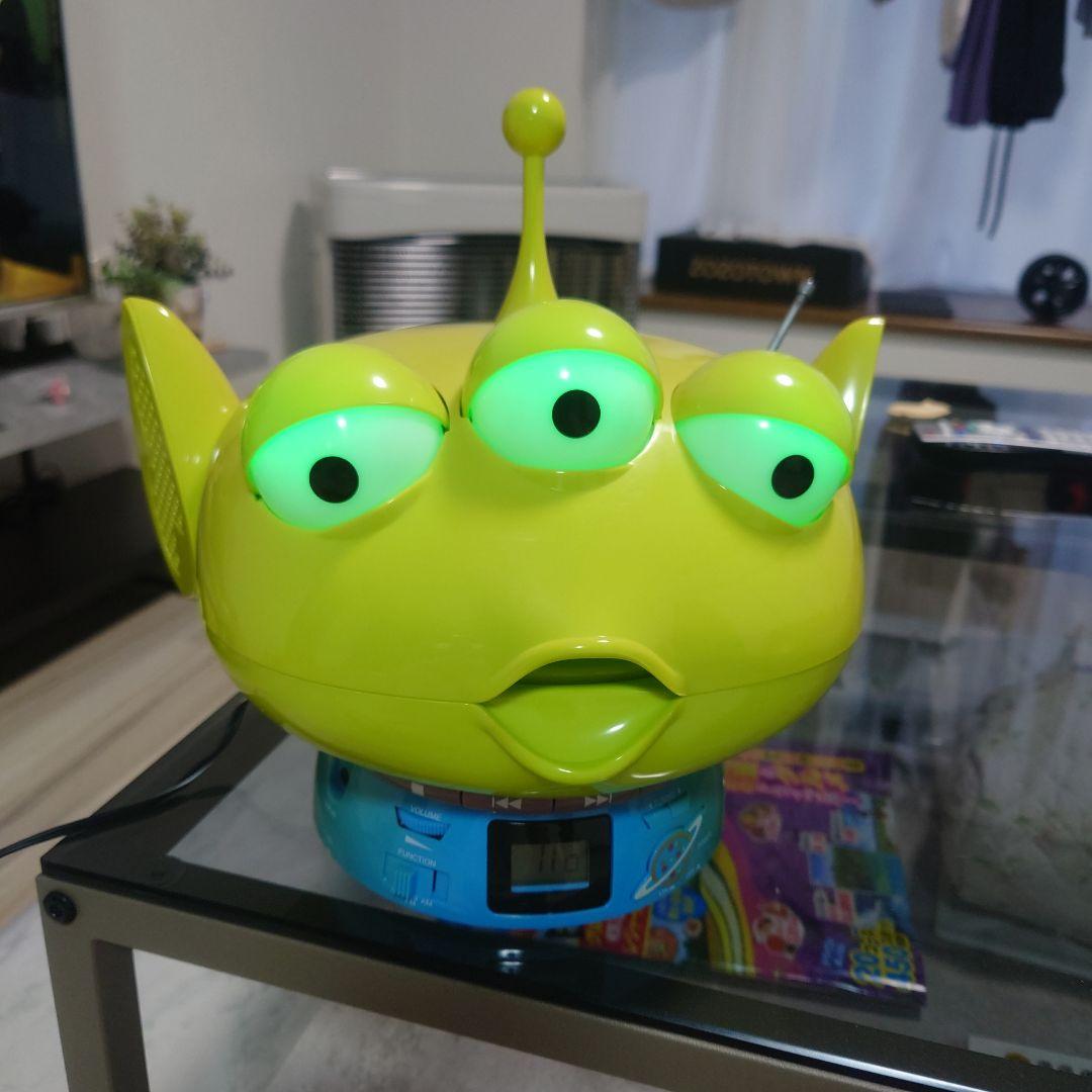 トイストーリー エイリアン リトルグリーンメン CDプレイヤー