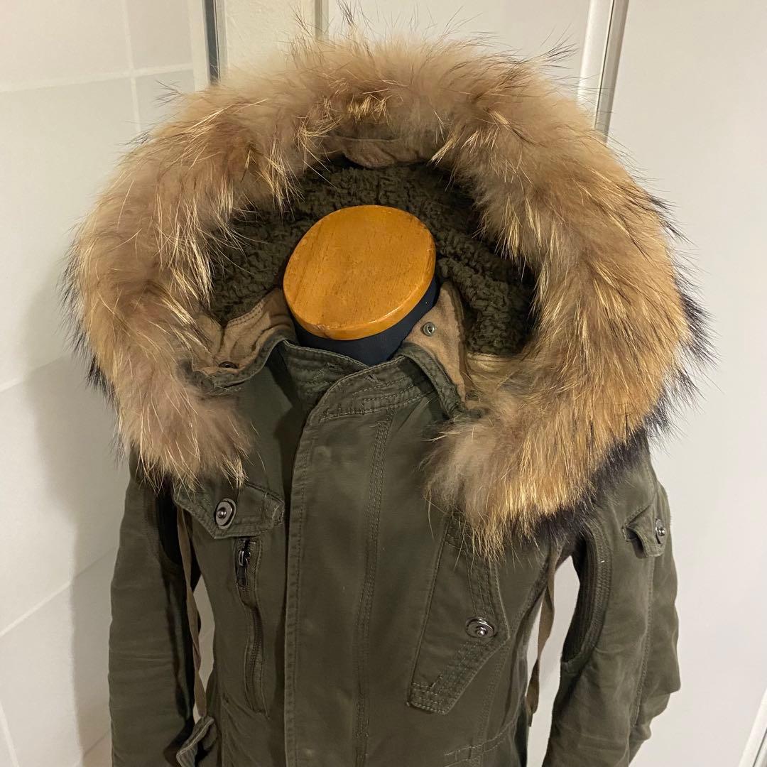 BUFFALO BOBS バッファローボブズ モッズコート/サイズ1/カーキ