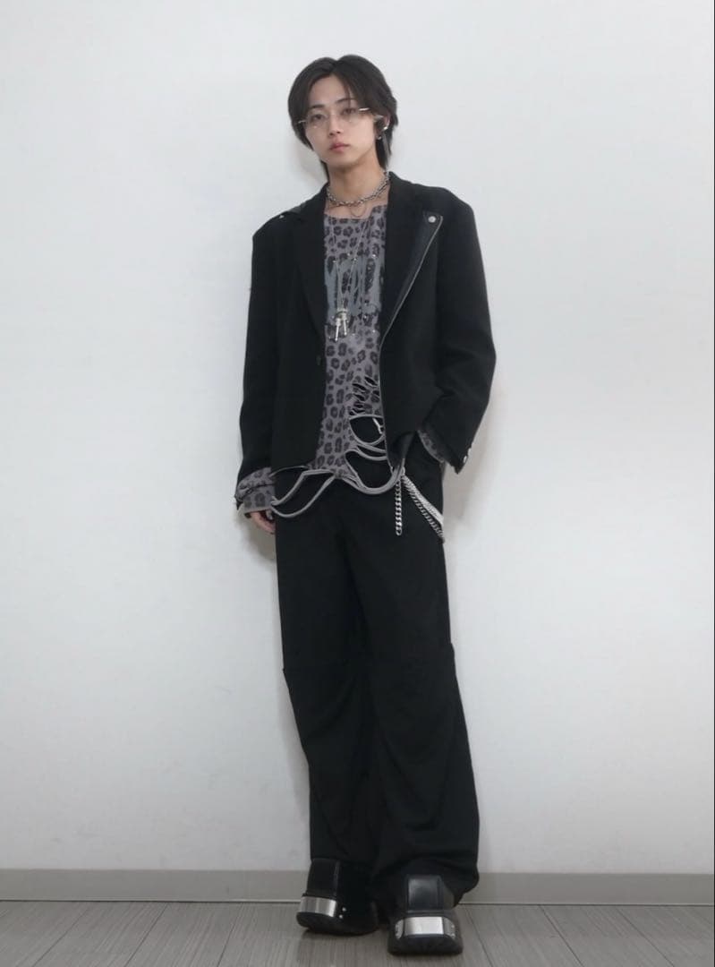 k*様 grancy グランシー　カラビナデザインレイヤリングウォレットチェーン