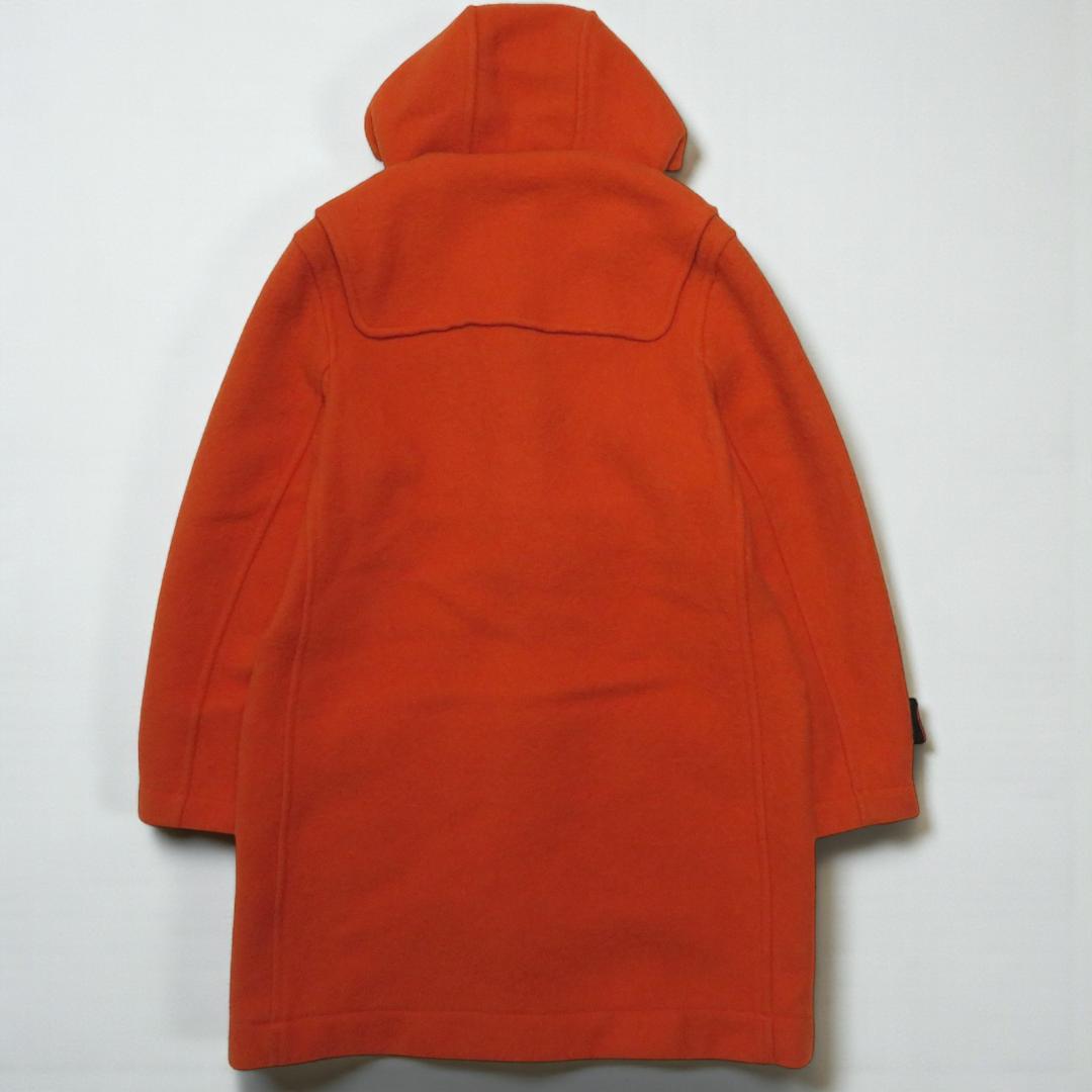 HARNOLD BROOK ダッフルコート 英国製 40 L オレンジ ウール