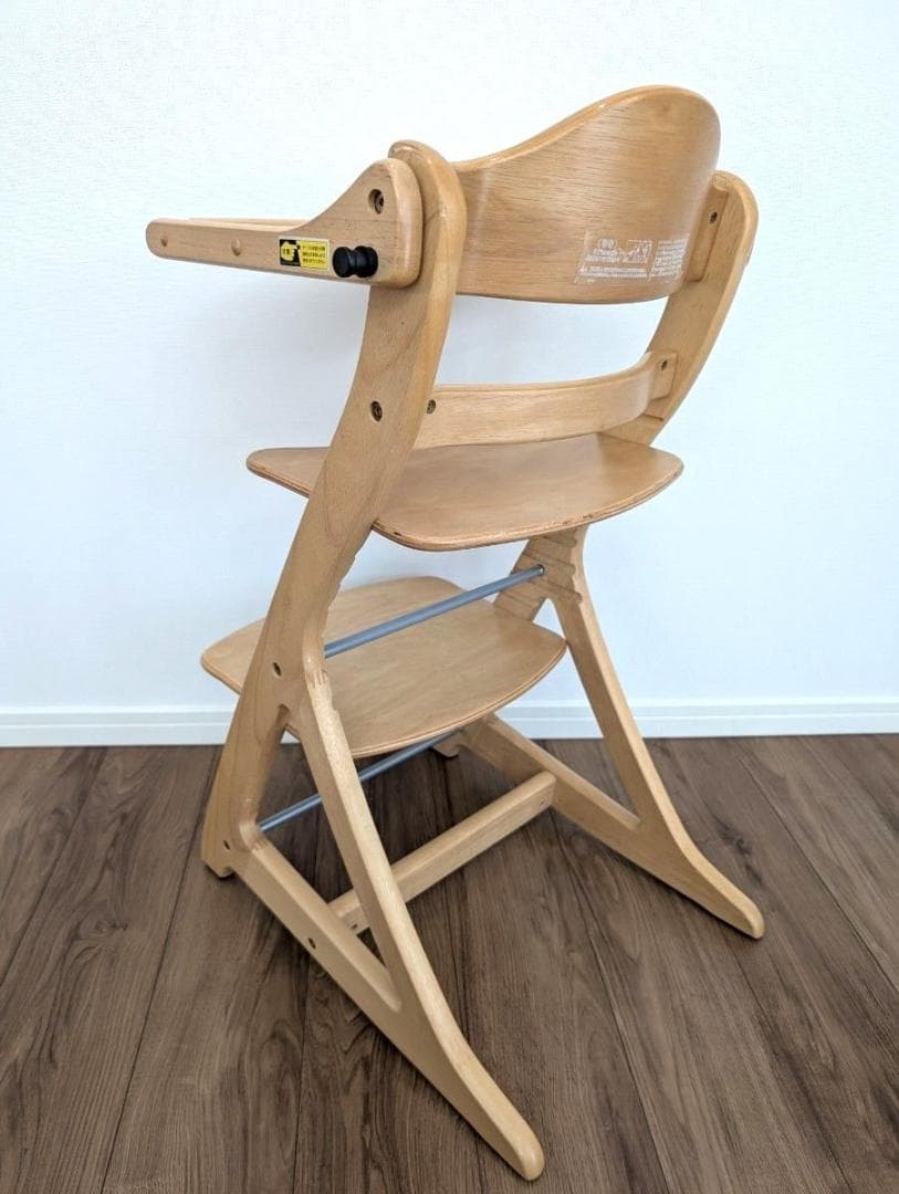 【美品】大和屋　すくすくチェアスリムプラス　テーブル付き