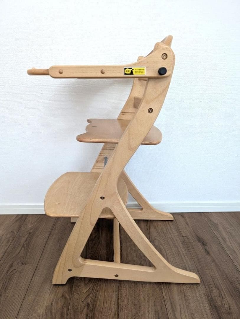 【美品】大和屋　すくすくチェアスリムプラス　テーブル付き