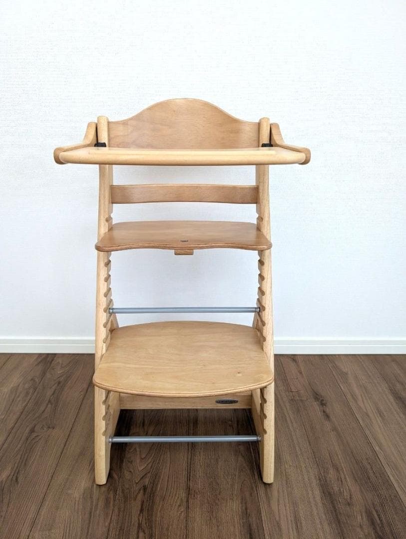 【美品】大和屋　すくすくチェアスリムプラス　テーブル付き