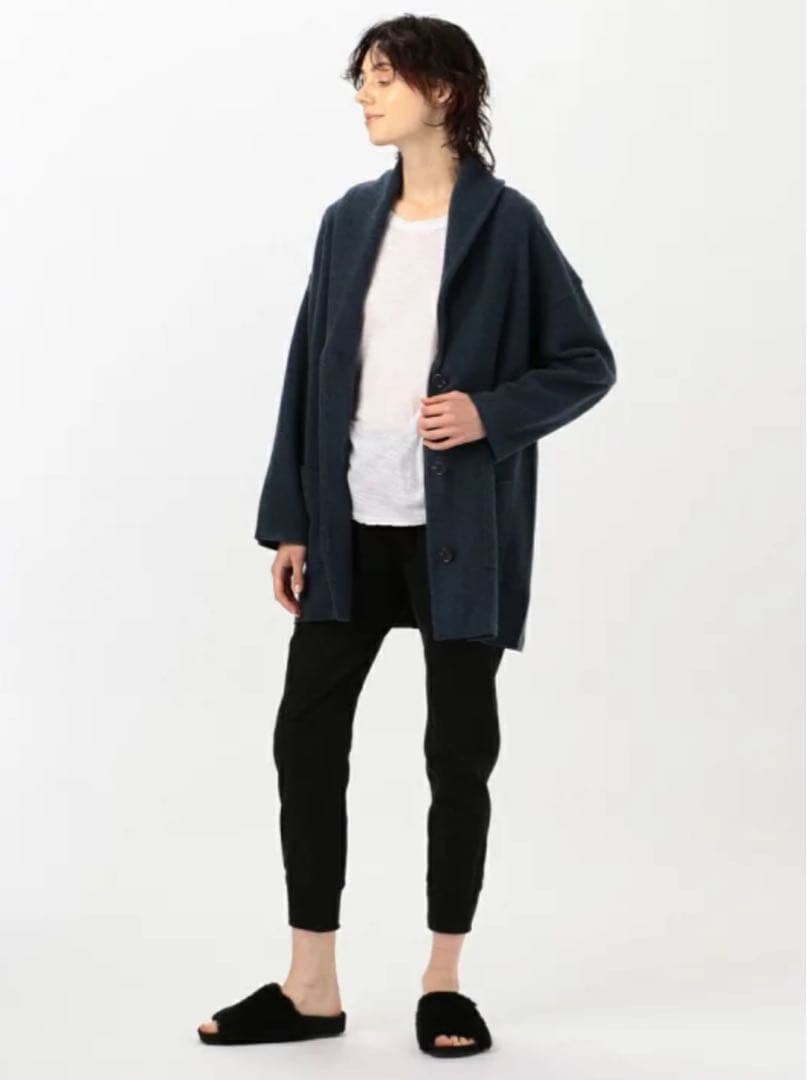 JAMES PERSE カシミア SHAWL COLLER CARDIGAN
