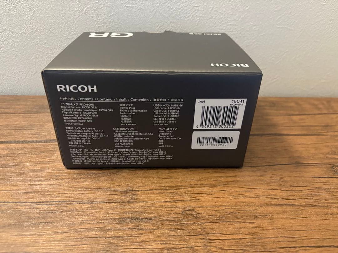 撮影総数596枚　RICOH GR Ⅲ アダプター&フィルター付き