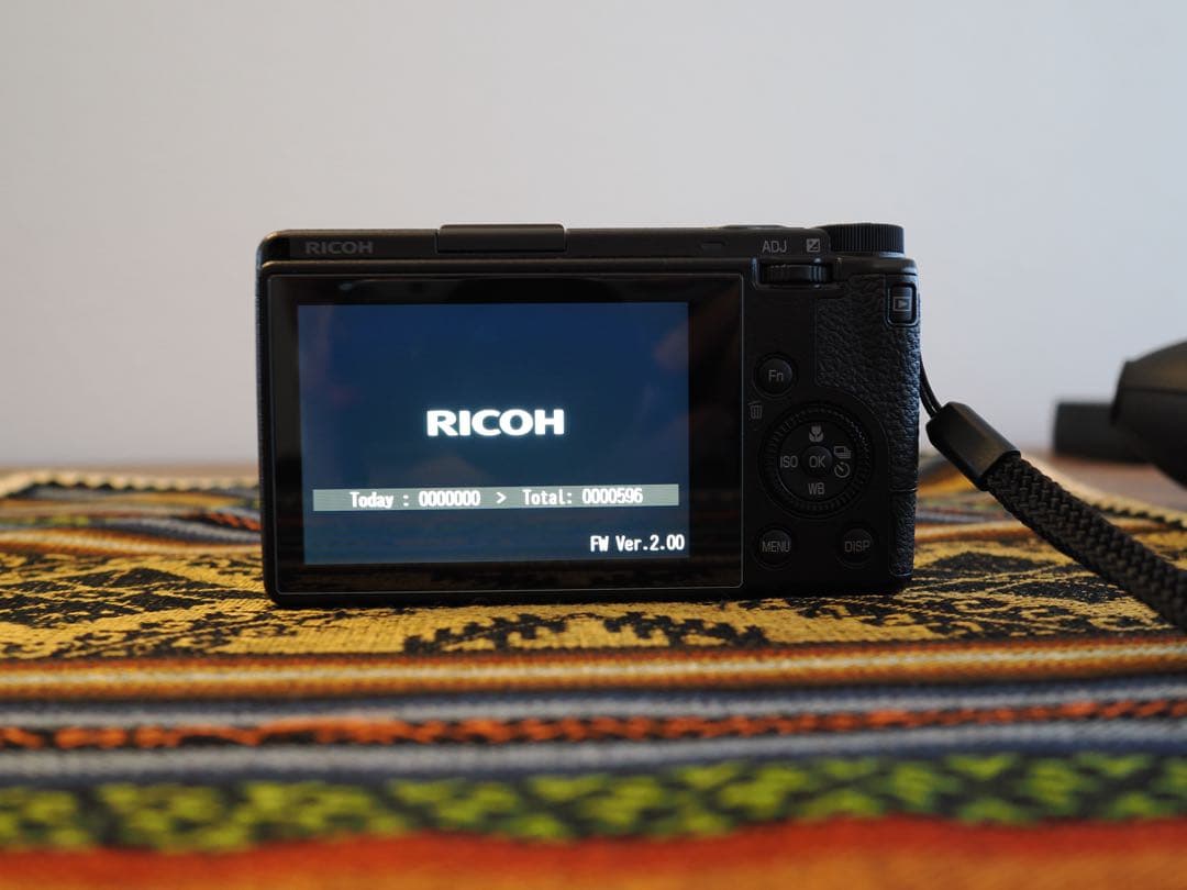 撮影総数596枚　RICOH GR Ⅲ アダプター&フィルター付き