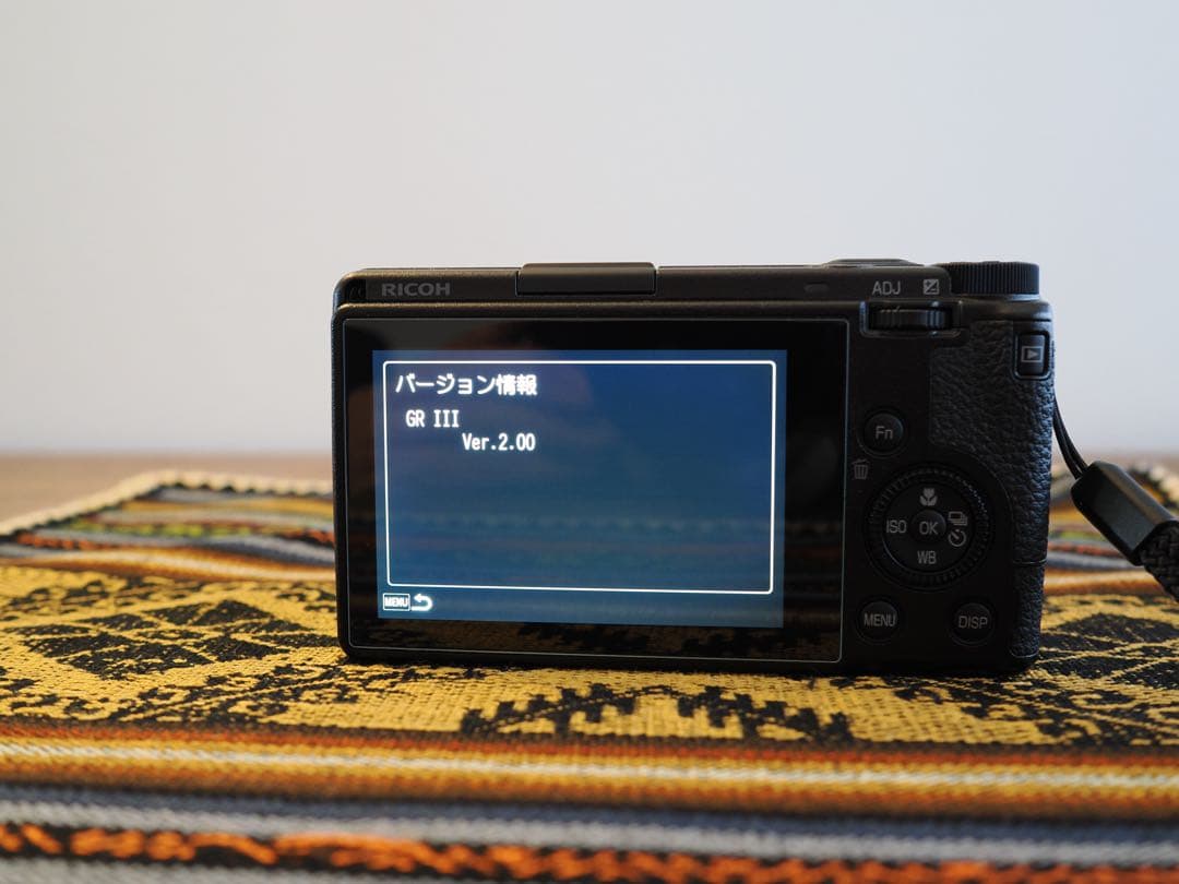 撮影総数596枚　RICOH GR Ⅲ アダプター&フィルター付き