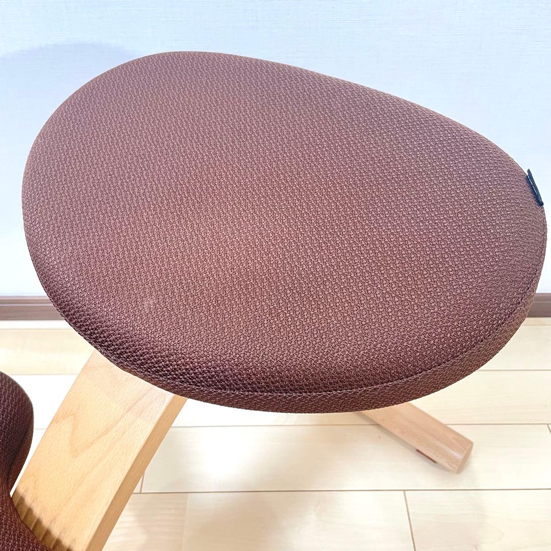 バランスラボ バランスチェア バランスイージー ダークブラウン 中古品