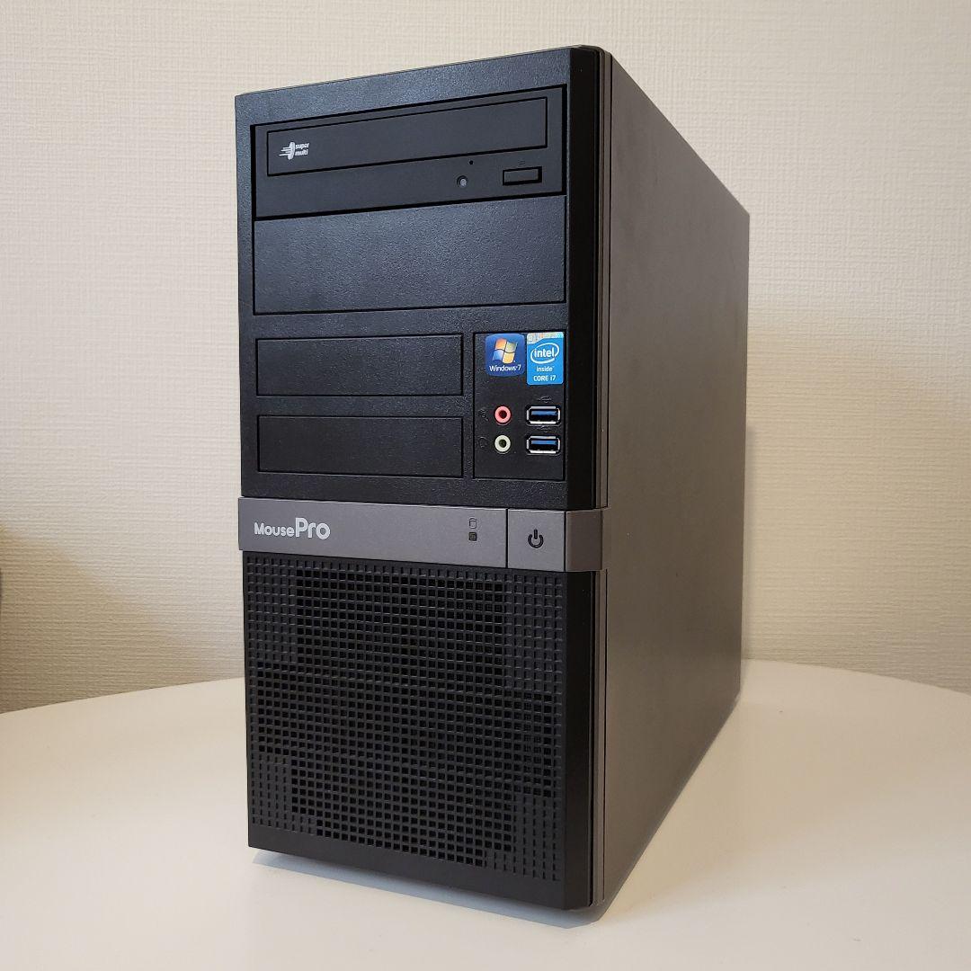 高性能Core i7搭載 即使える大容量24GBメモリ Win11 PC