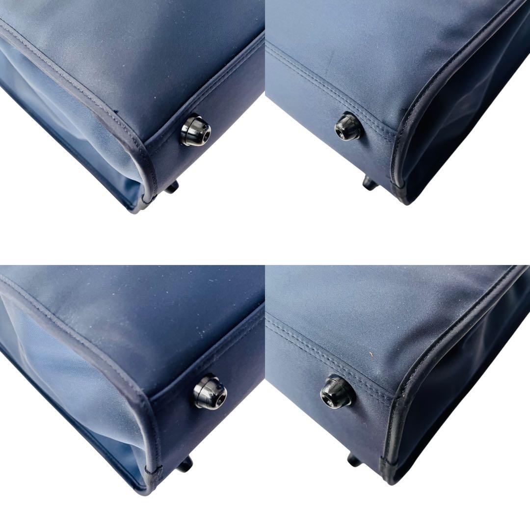 ほぼ未使用✨ familiar ファミリア お受験バッグ ビジネス 自立 紺