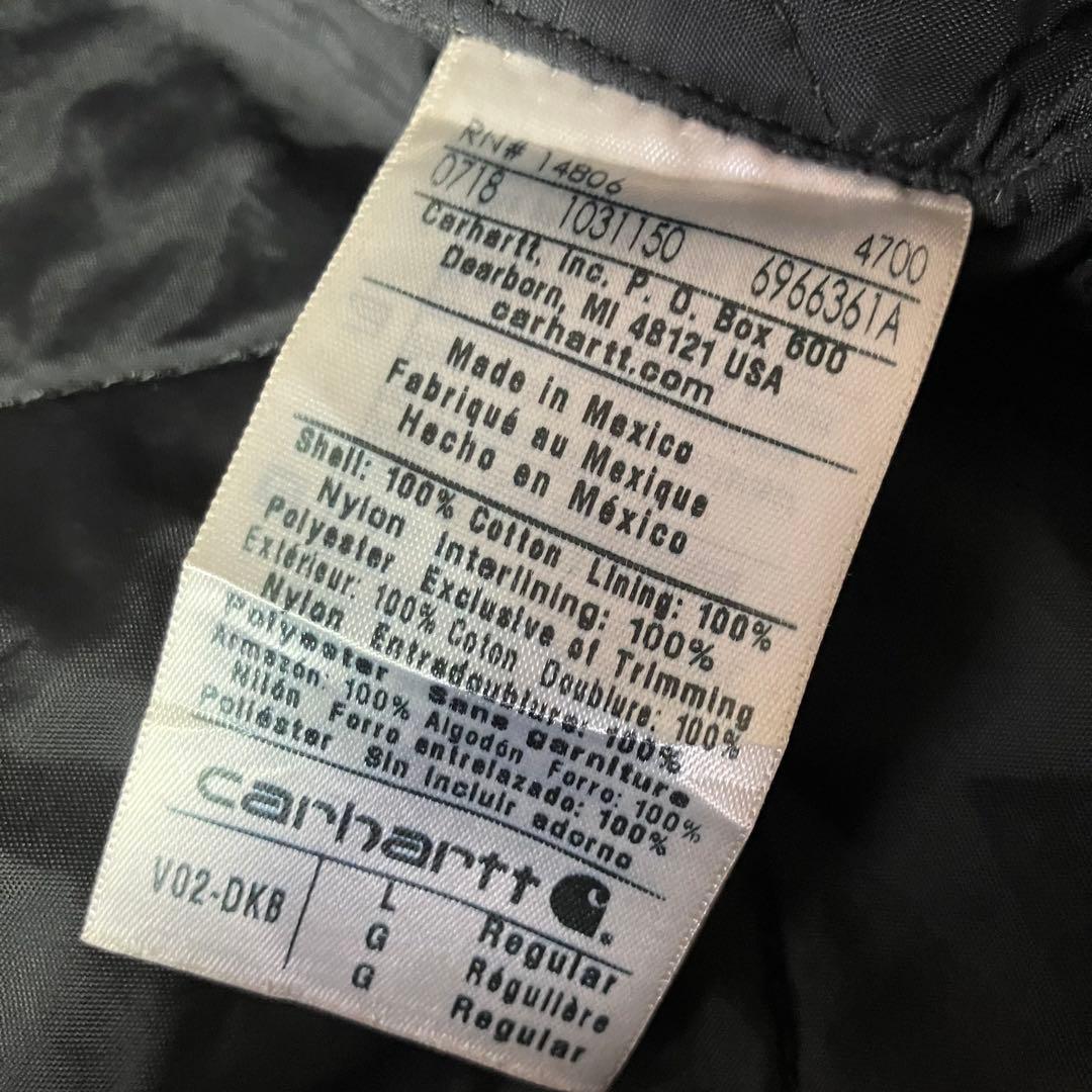 Carhartt DUCK コットンダック地 ベスト/L/メキシコ製