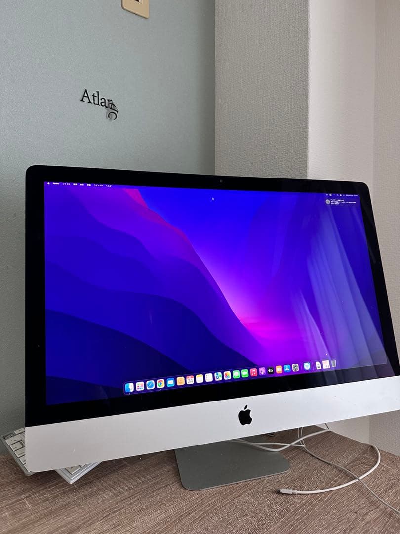 iMac 2015 27inch16gメモリ128GB SSD+ 1TB HDD