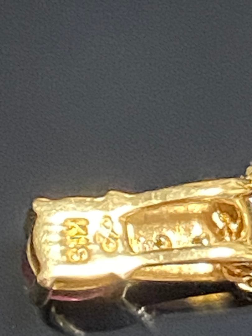 ルビーネックレスk18 ジュエリーマキ