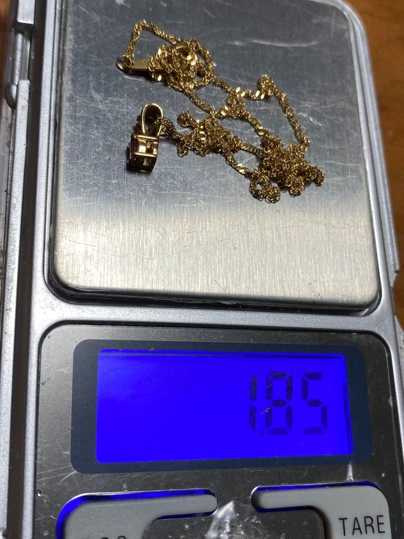 ルビーネックレスk18 ジュエリーマキ