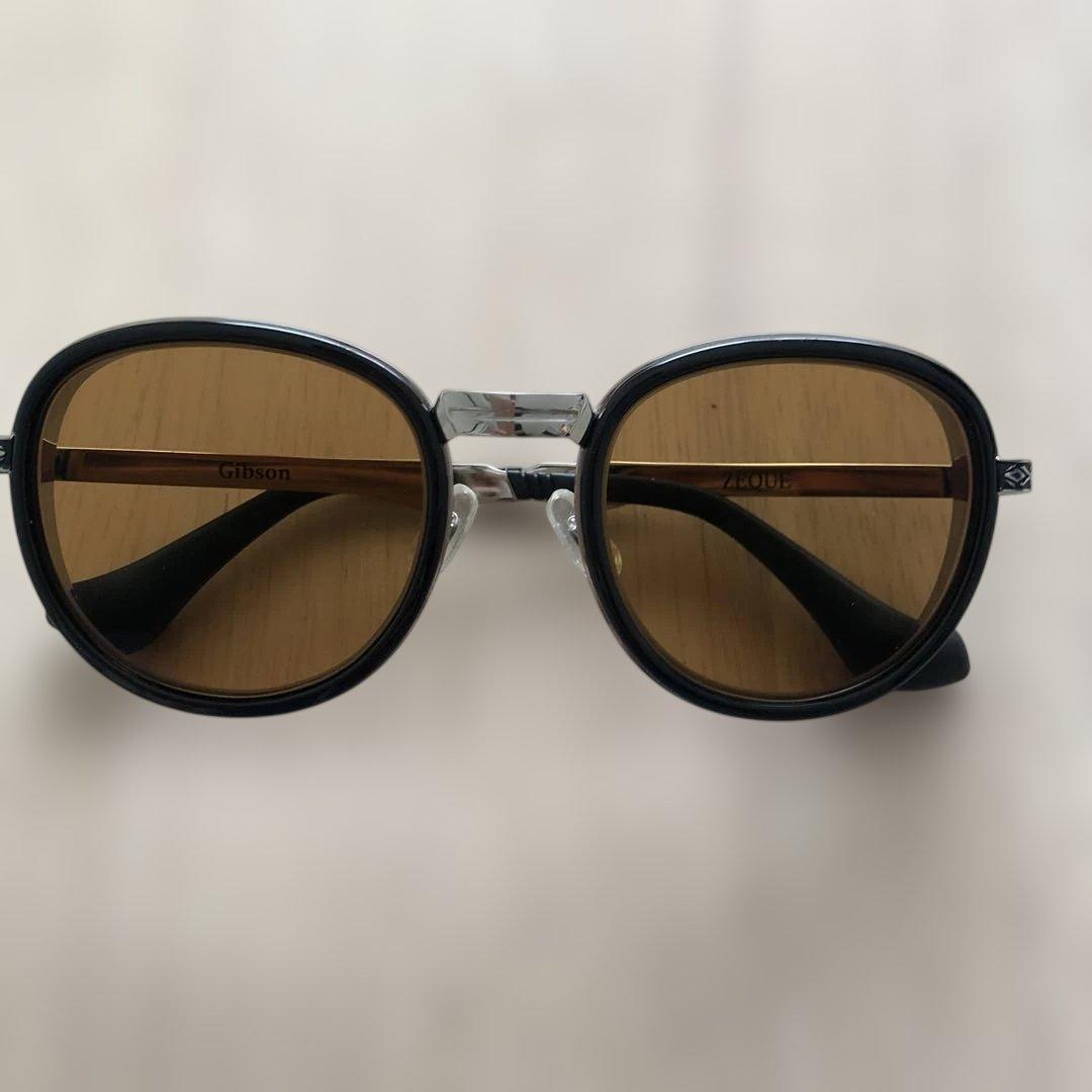 ZEQUE偏光サングラス　　　　 　ギブソン（シルバー）