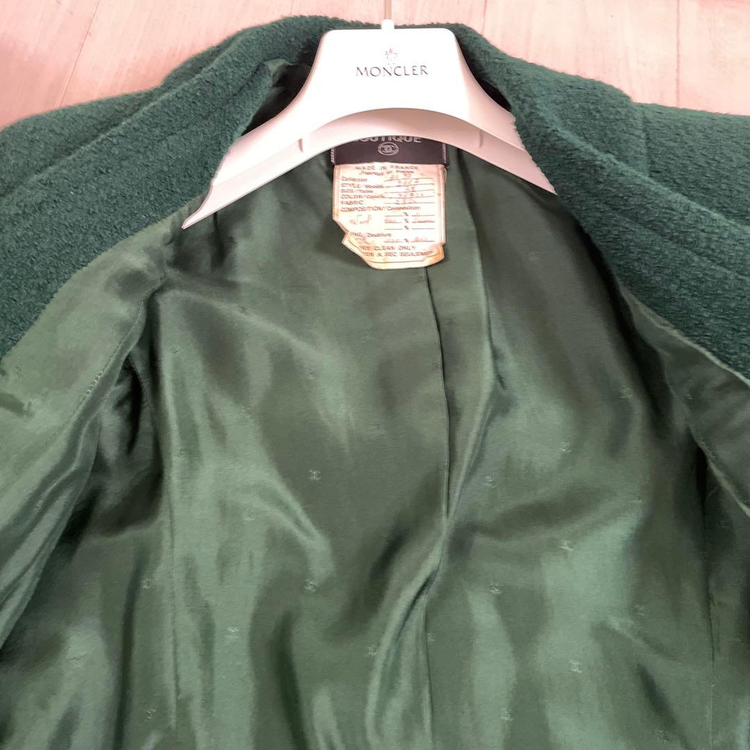 ななこ シャネル　グリーン ジャケット