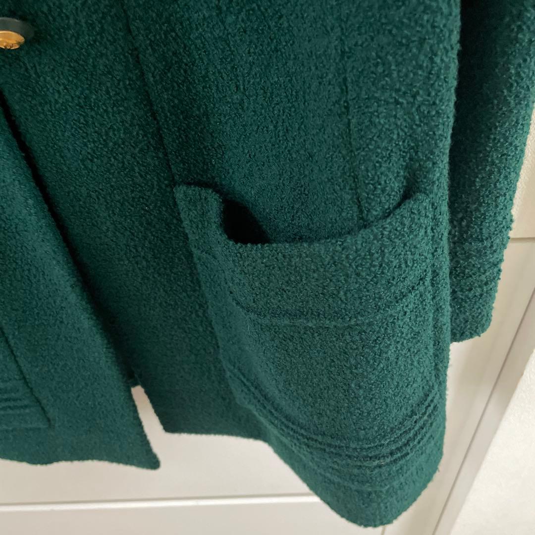 ななこ シャネル　グリーン ジャケット