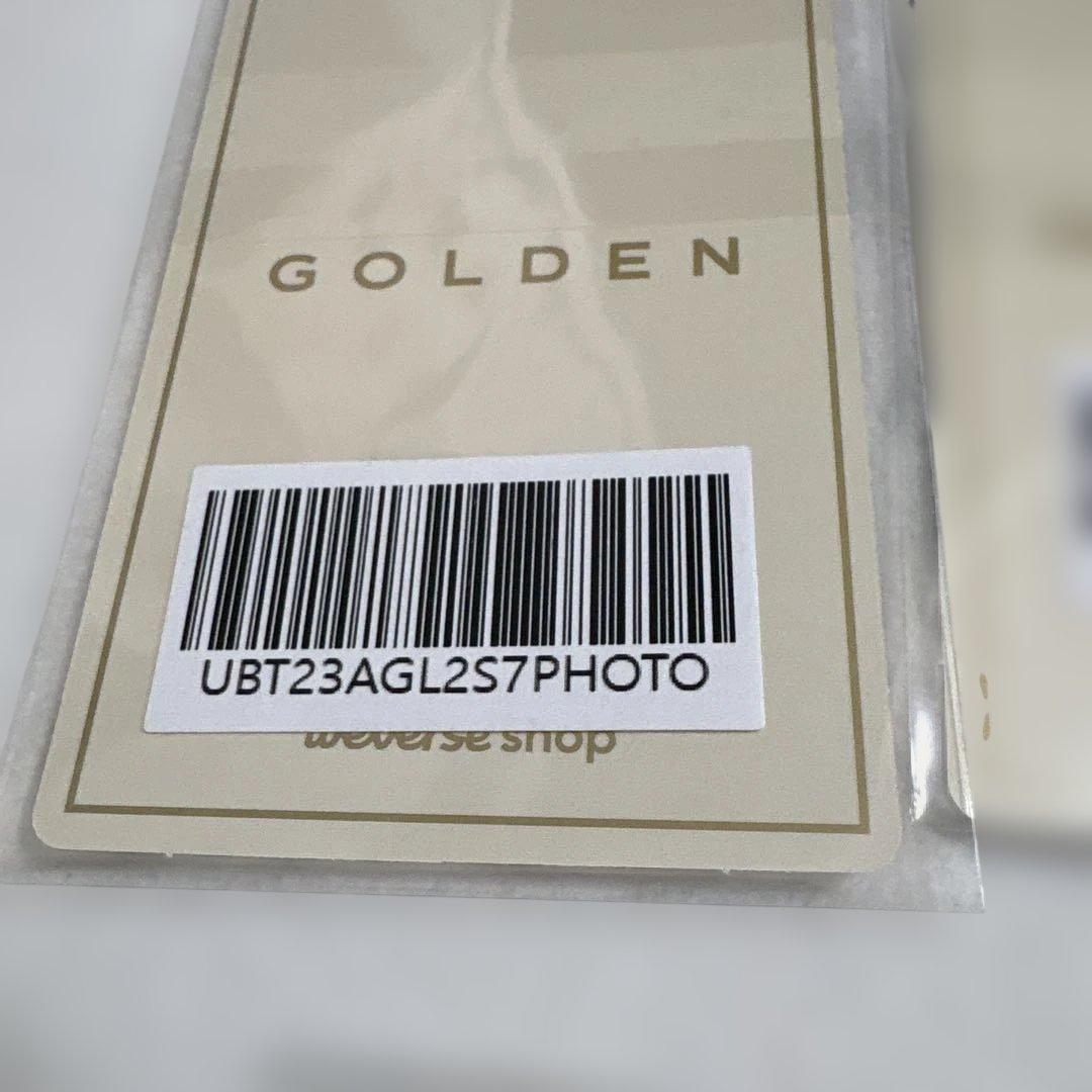 BTSジョングク⭐︎グク　golden 公式トレカ　５枚セット