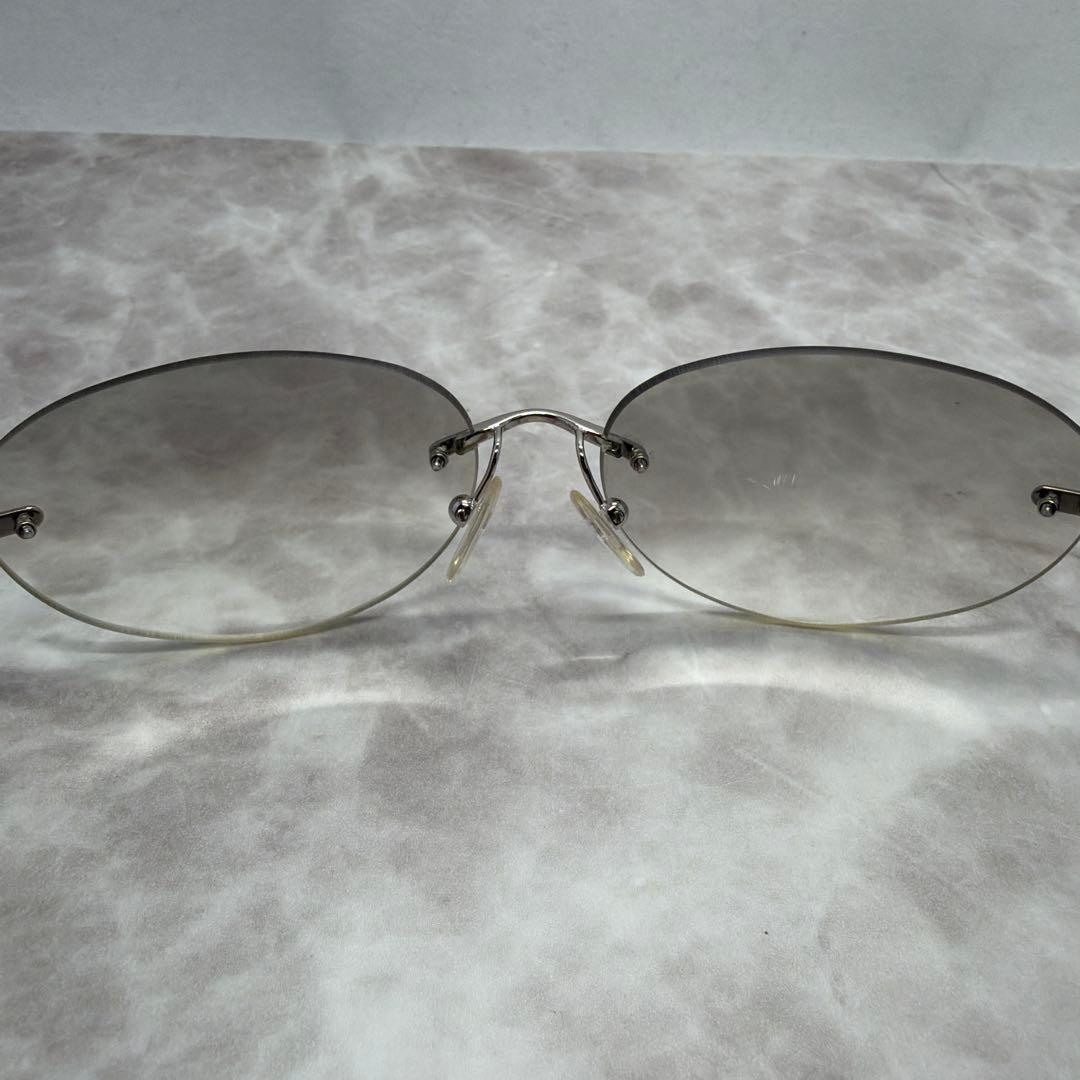 CELINE セリーヌ リムレス 度なし サングラス SC1159 ケース付き