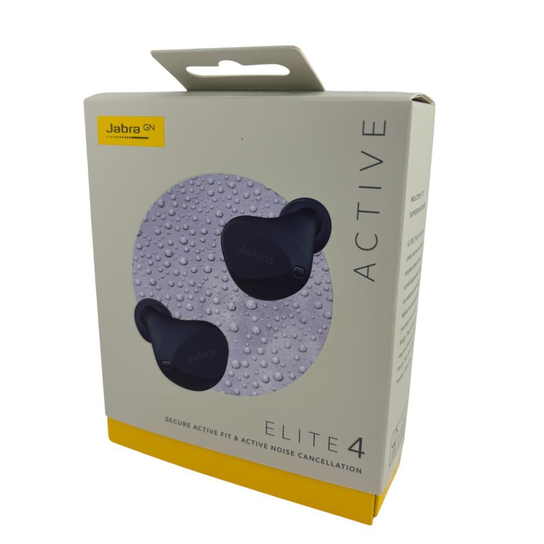 【新品未使用】Jabra Elite 4 Active ネイビー