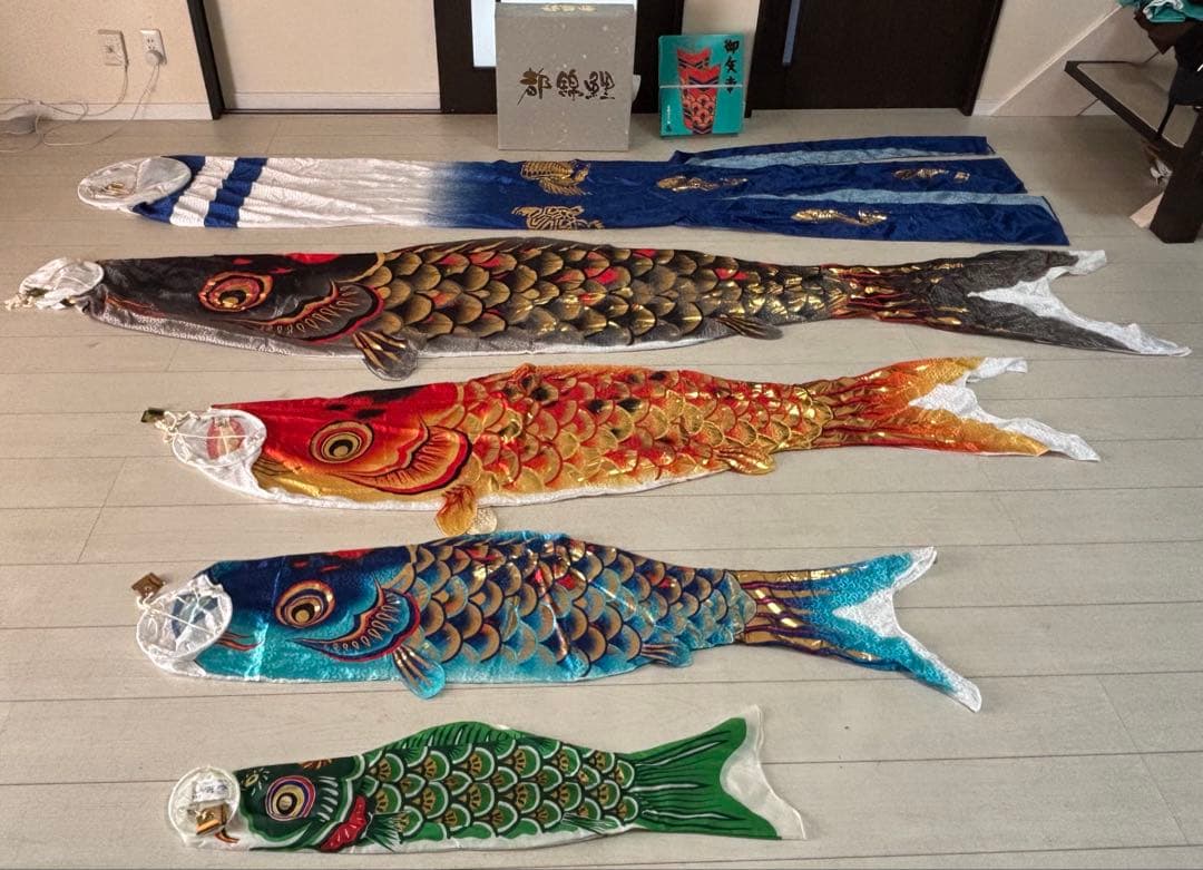 鯉のぼり　６点セット　3メートル