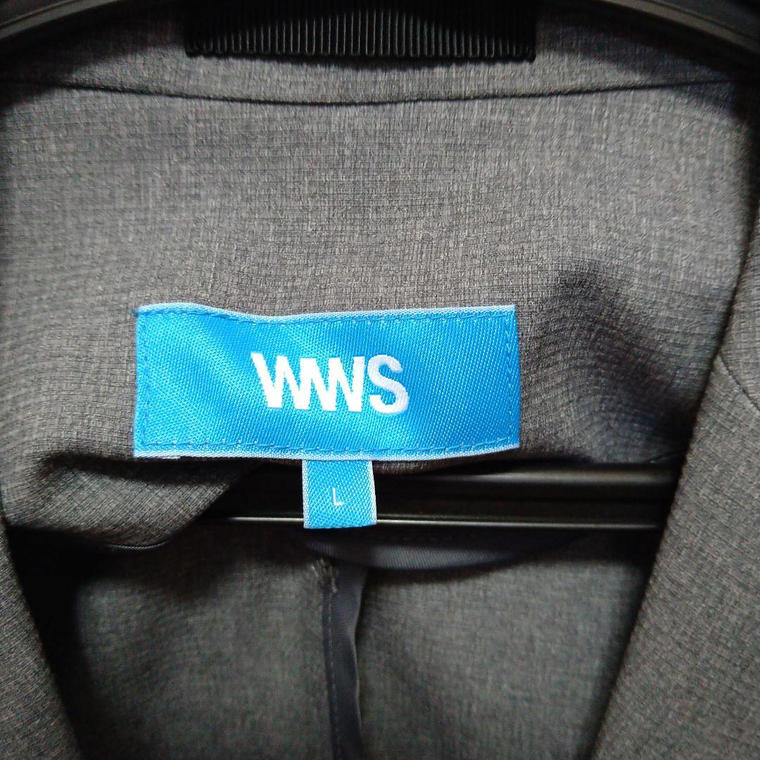 WWS ワークウェアスーツ　クールテーラードジャケット （ビターグレー）