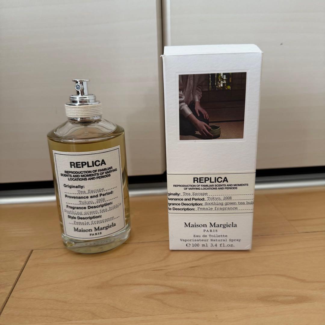 廃盤 メゾンマルジェラ レプリカ ティーエスケープ 日本語表記ラベル