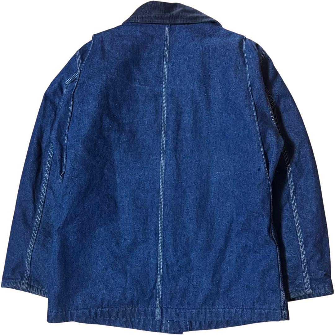 濃紺 Dickies 90s ビンテージ デニムカバーオール 裏地ブランケット