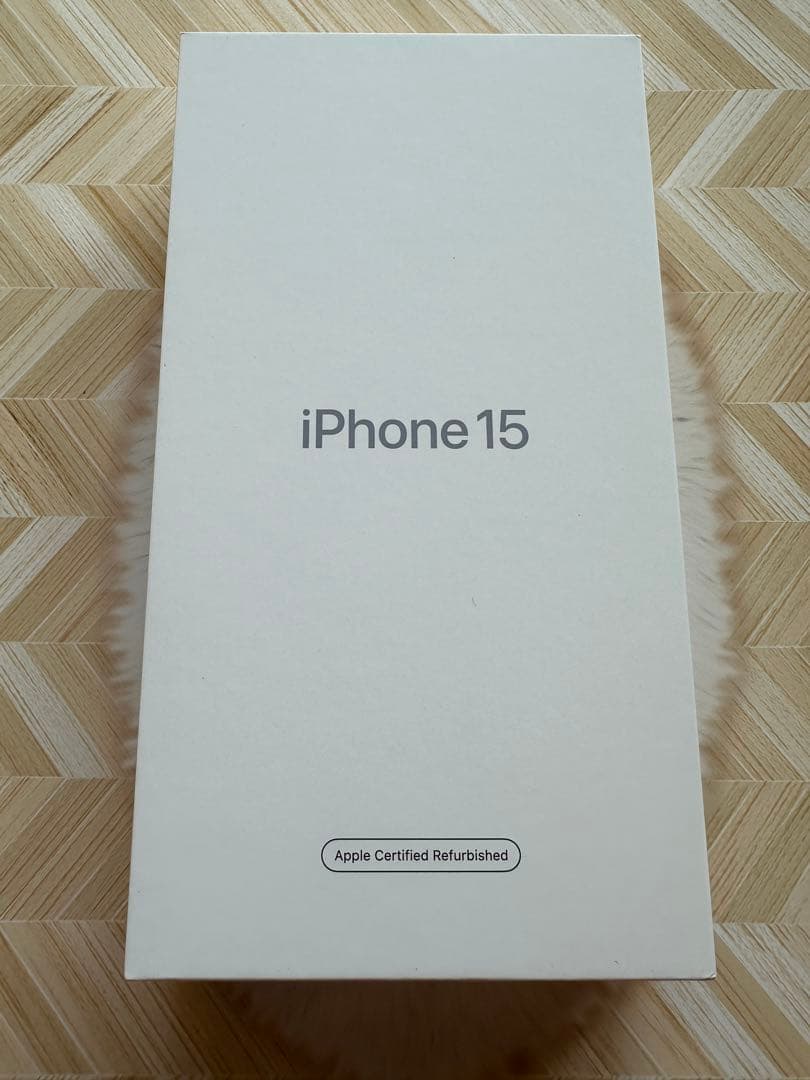 【未開封】Apple iPhone15 128GB グリーン SIMフリー