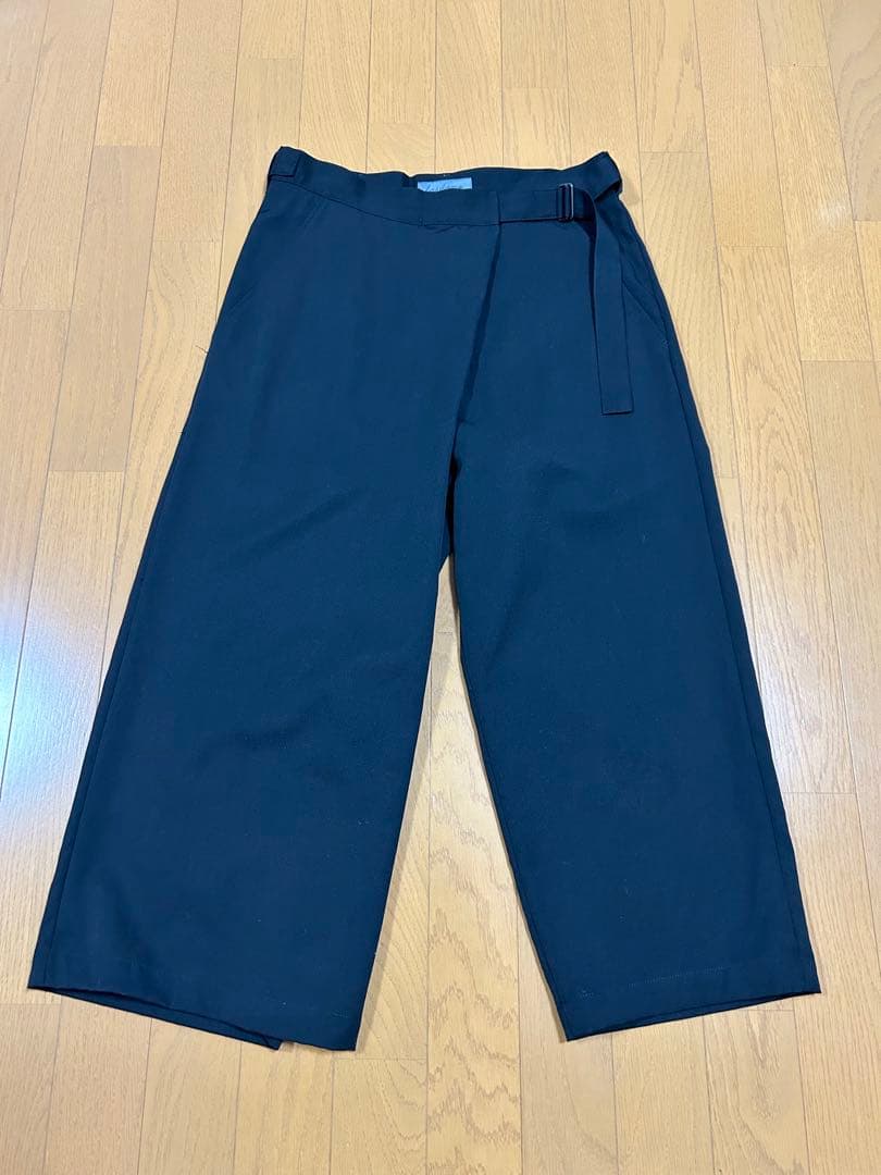 ヨウジヤマモトプリュスノアール　ラップデザインパンツ